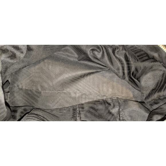 Rebecca Minkoff Large Black Pebbled Leather Satchel Crossbody Bag w/ Dust Bag - Picture 8 of 9